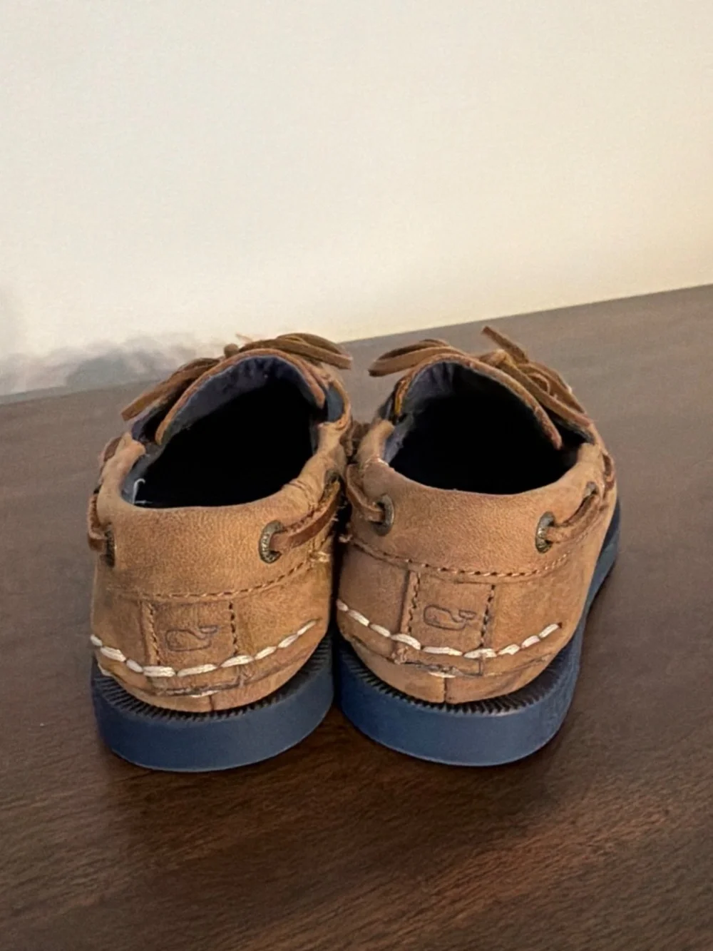 Sperry x Vineyard Vines Toddler Boys Size 8M A/O boat shoes EUC